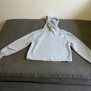 Girls cropped hoodie